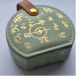 Коробочка для хранения артефактов (нежно-мятная) 9,5х9,0х4 см